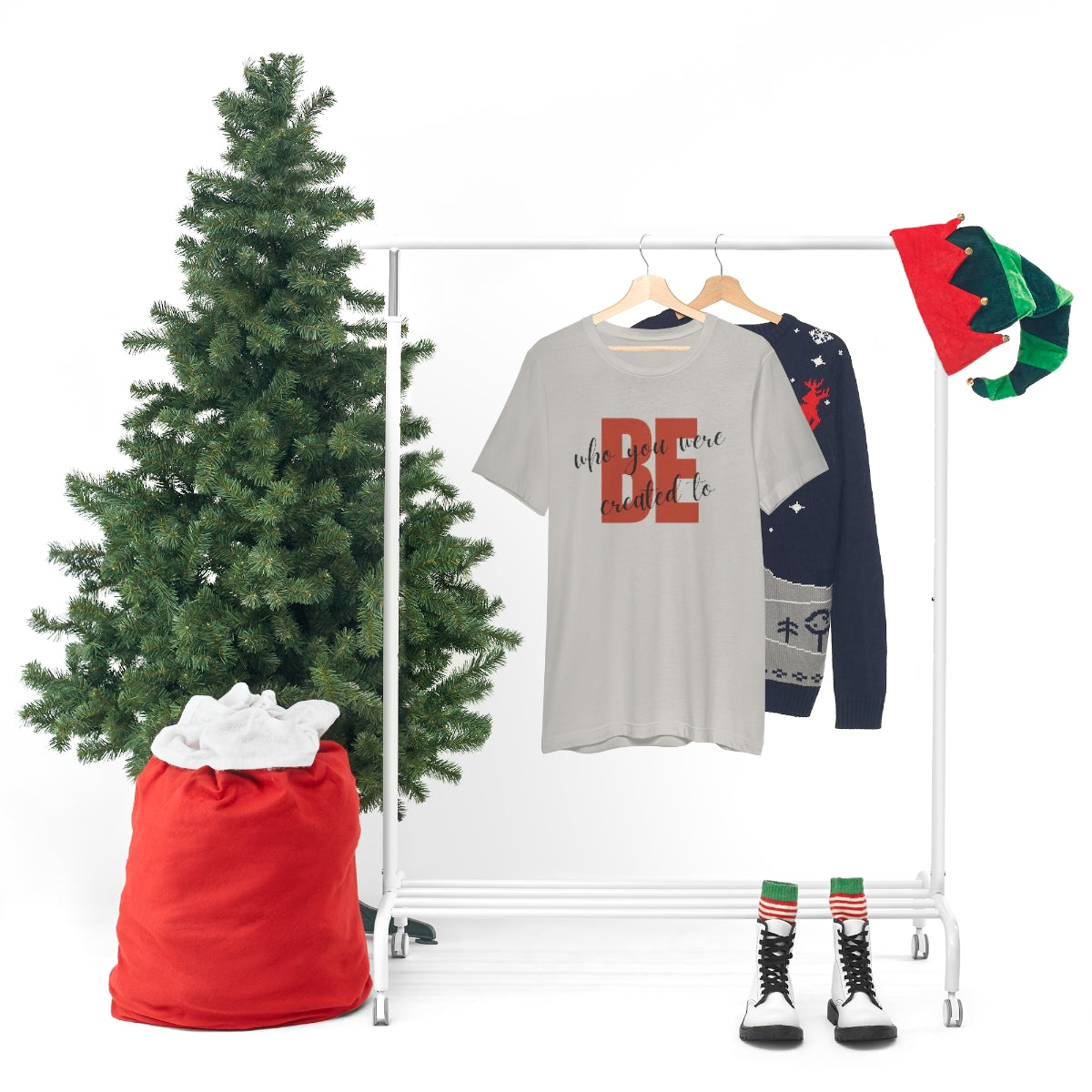 Be Who You Were Created To Be Jersey Short Sleeve Tee