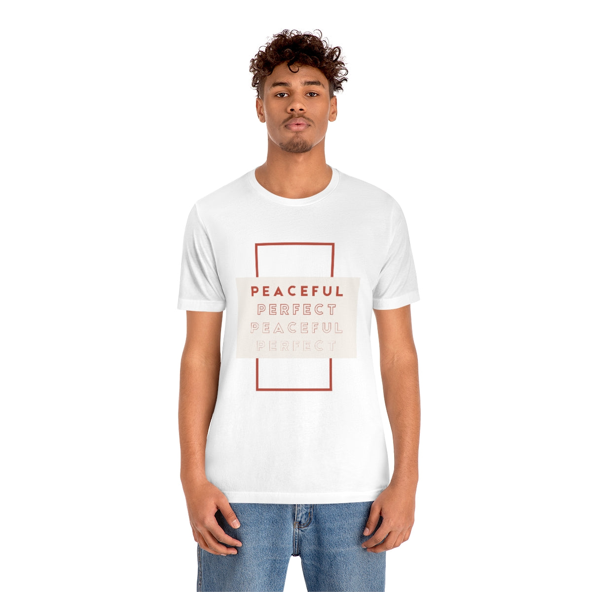 Peaceful/Perfect Jersey Short Sleeve Tee