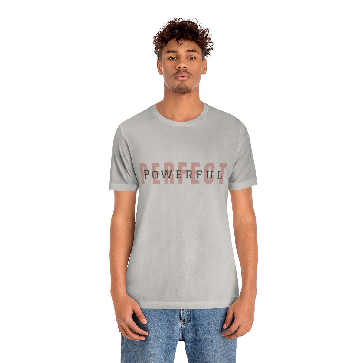 Perfect/Powerful Logo Jersey Short Sleeve Tee