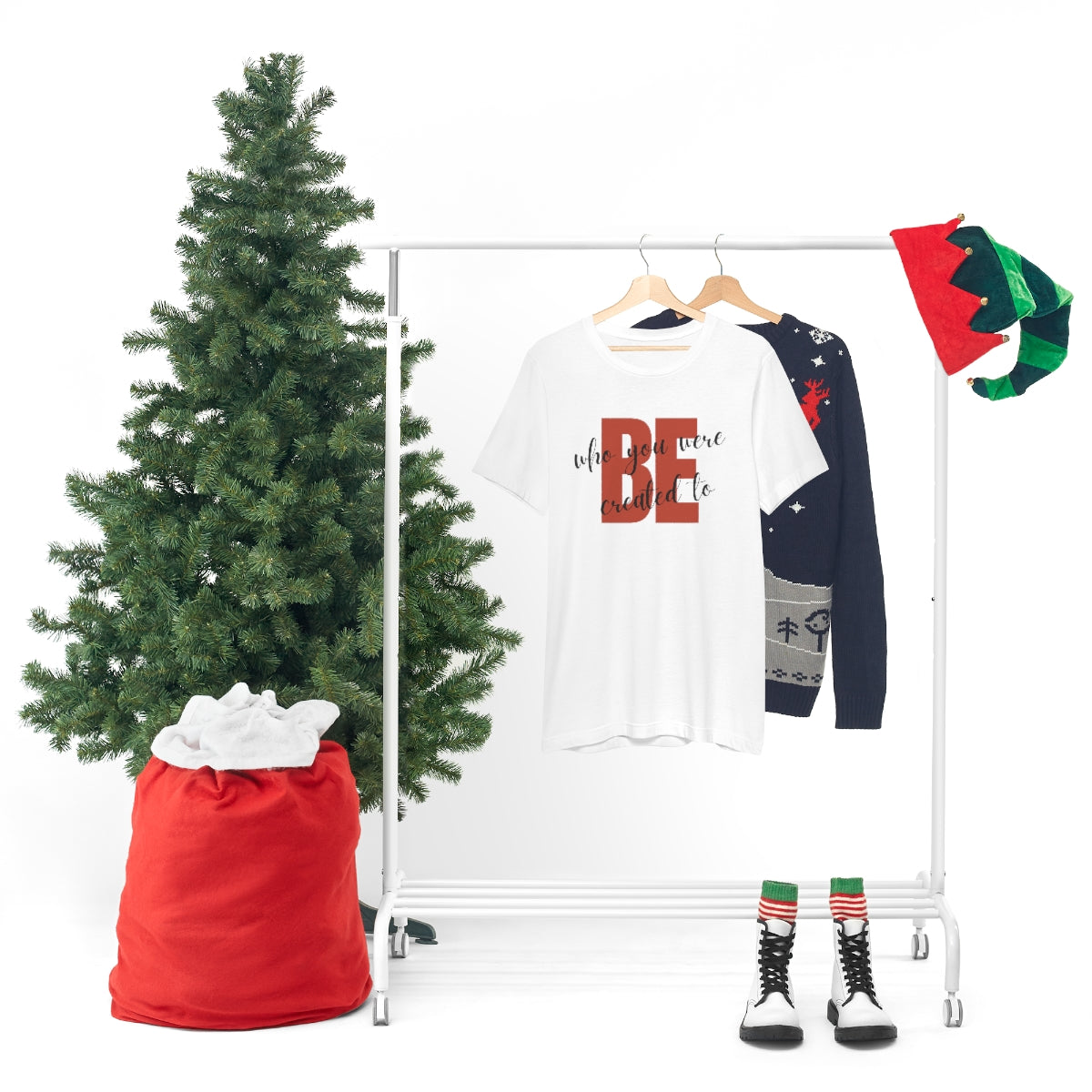 Be Who You Were Created To Be Jersey Short Sleeve Tee
