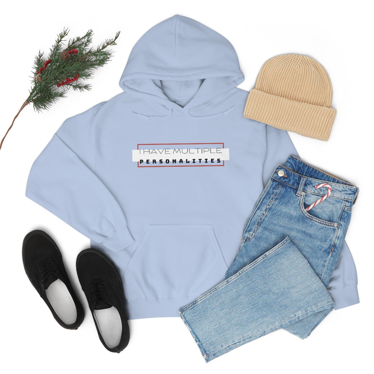 Multiple Personalities #2 Unisex Heavy Blend™ Hooded Sweatshirt