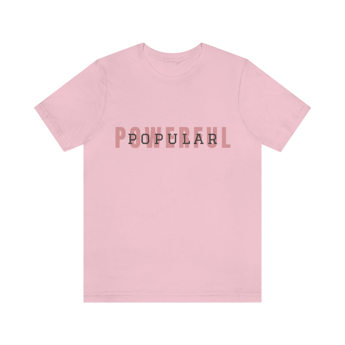 Powerful/Popular Logo Jersey Short Sleeve Tee