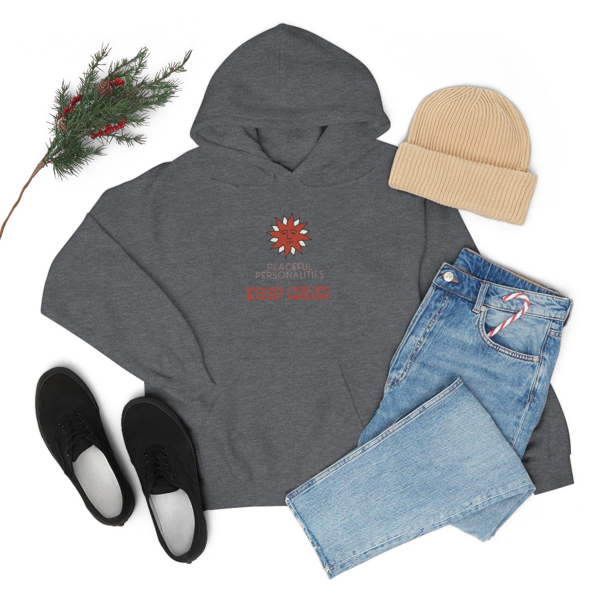 Keep Calm Unisex Heavy Blend™ Hooded Sweatshirt