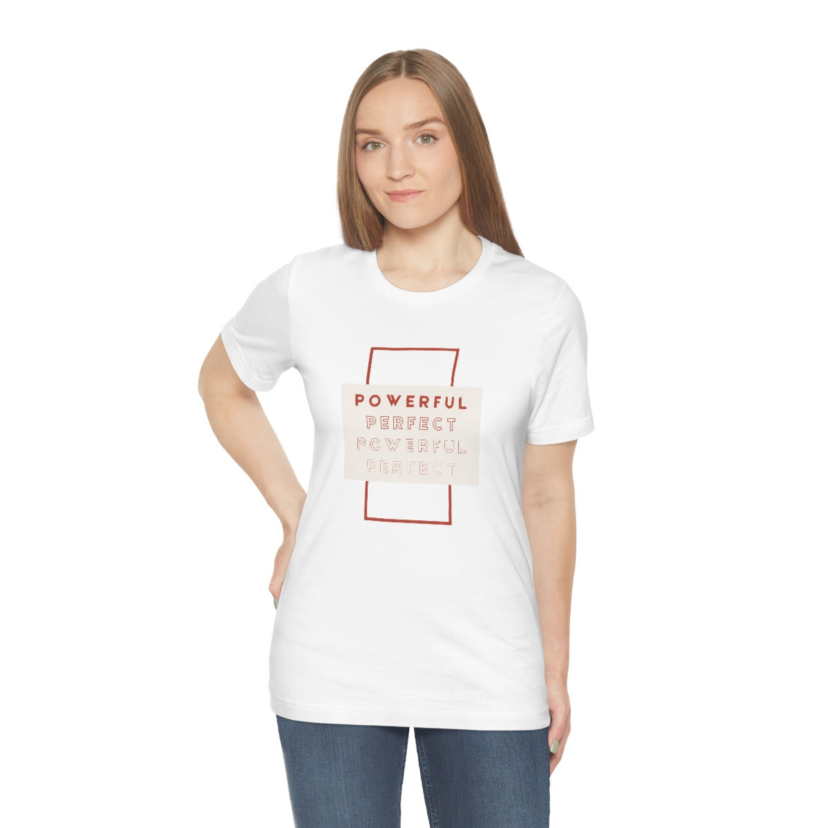 Powerful/Perfect Jersey Short Sleeve Tee