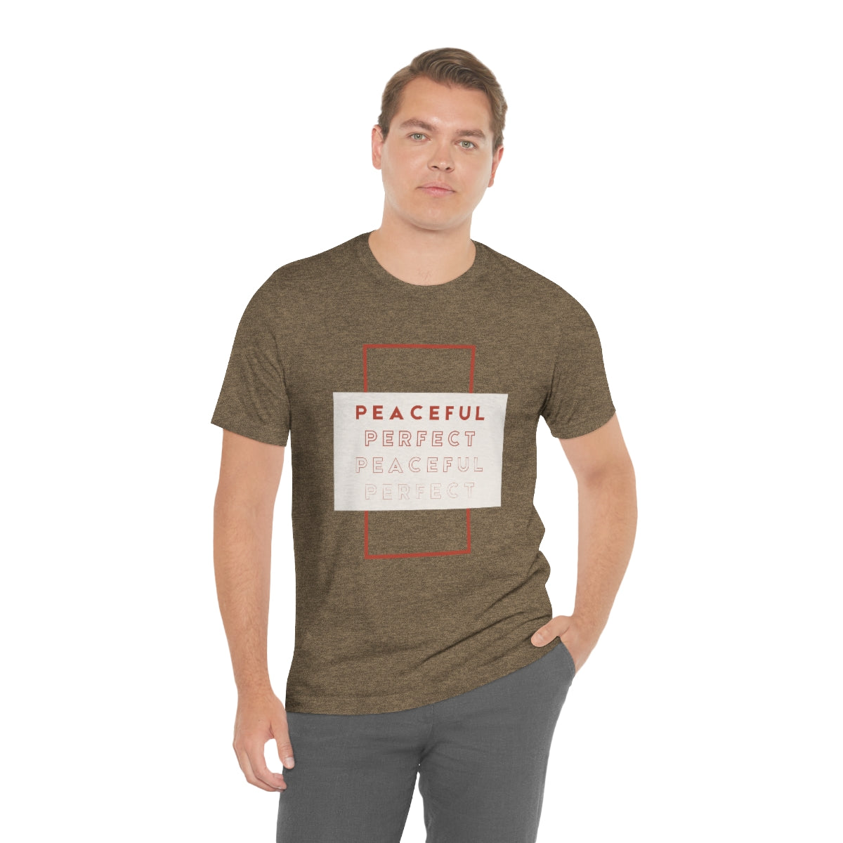Peaceful/Perfect Jersey Short Sleeve Tee
