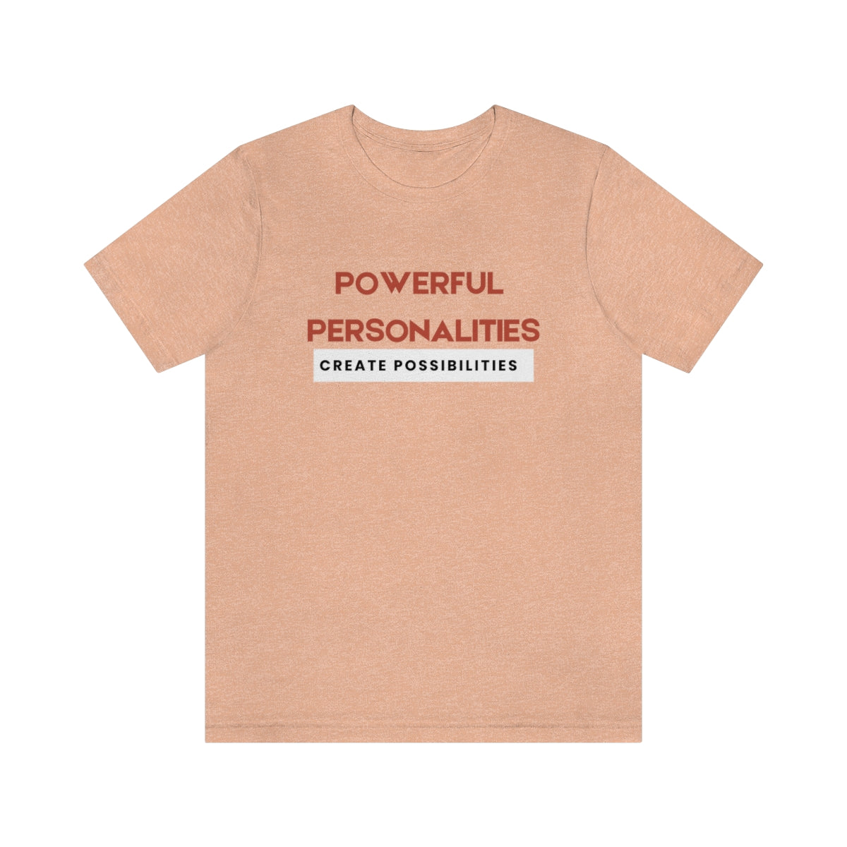 Powerful Unisex Jersey Short Sleeve Tee