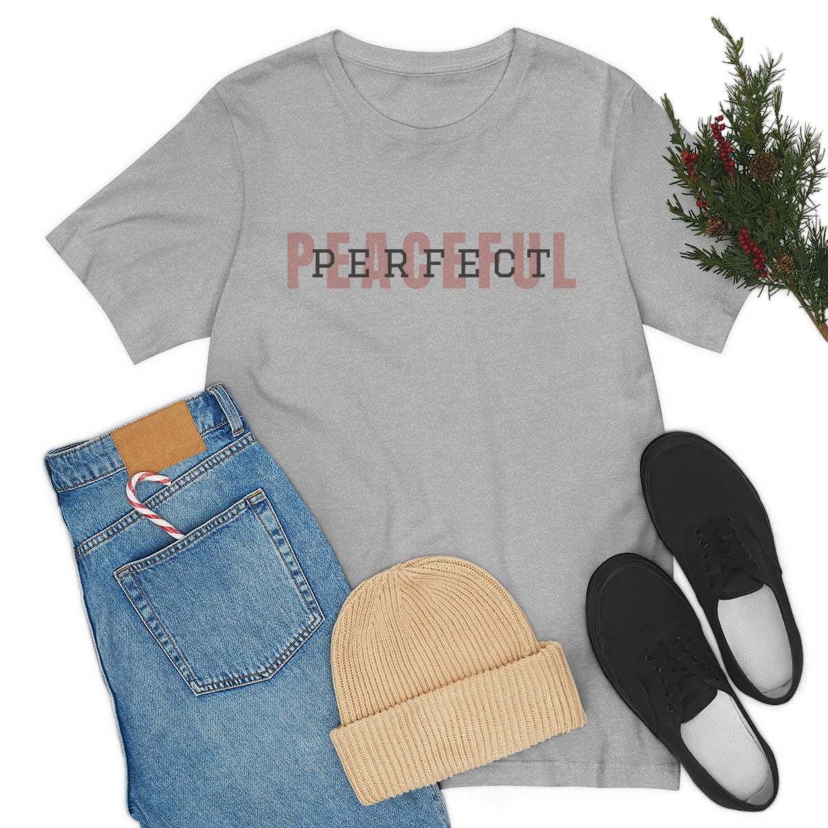 Peaceful/Perfect Logo T-shirt