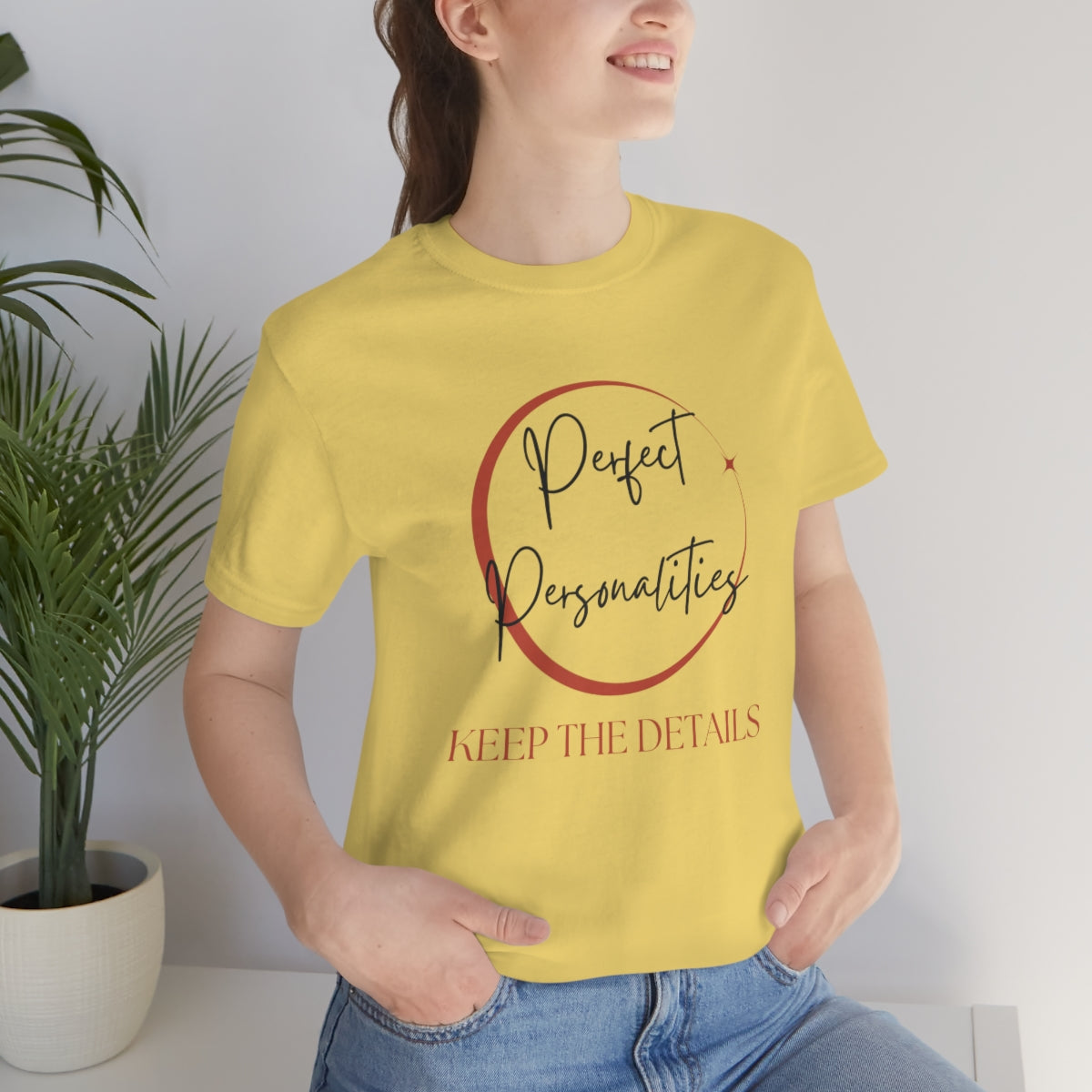 Keep The Details Jersey Short Sleeve Tee