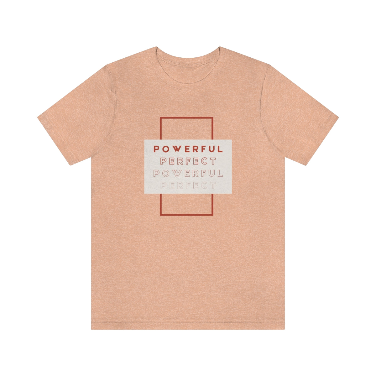 Powerful/Perfect Jersey Short Sleeve Tee