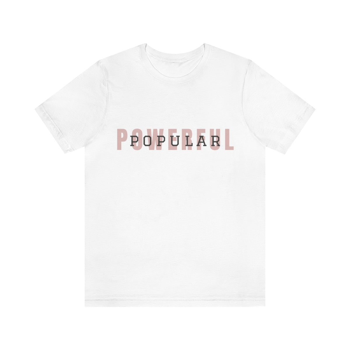 Powerful/Popular Logo Jersey Short Sleeve Tee