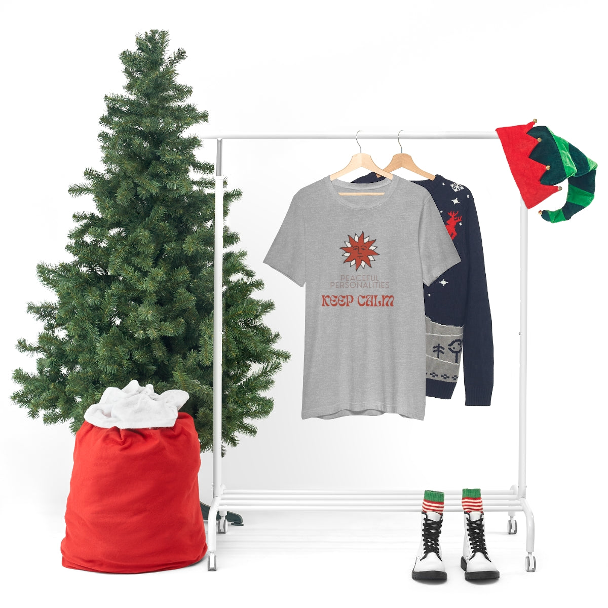 Keep Calm Jersey Short Sleeve Tee