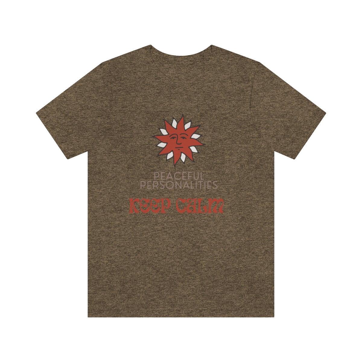 Keep Calm Jersey Short Sleeve Tee