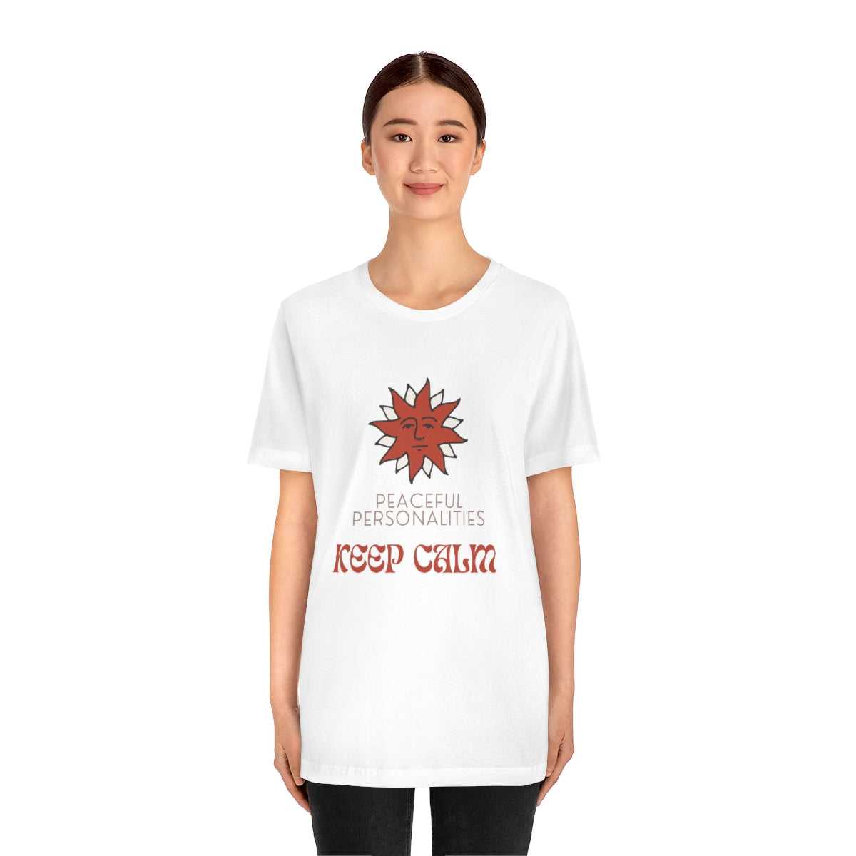 Keep Calm Jersey Short Sleeve Tee