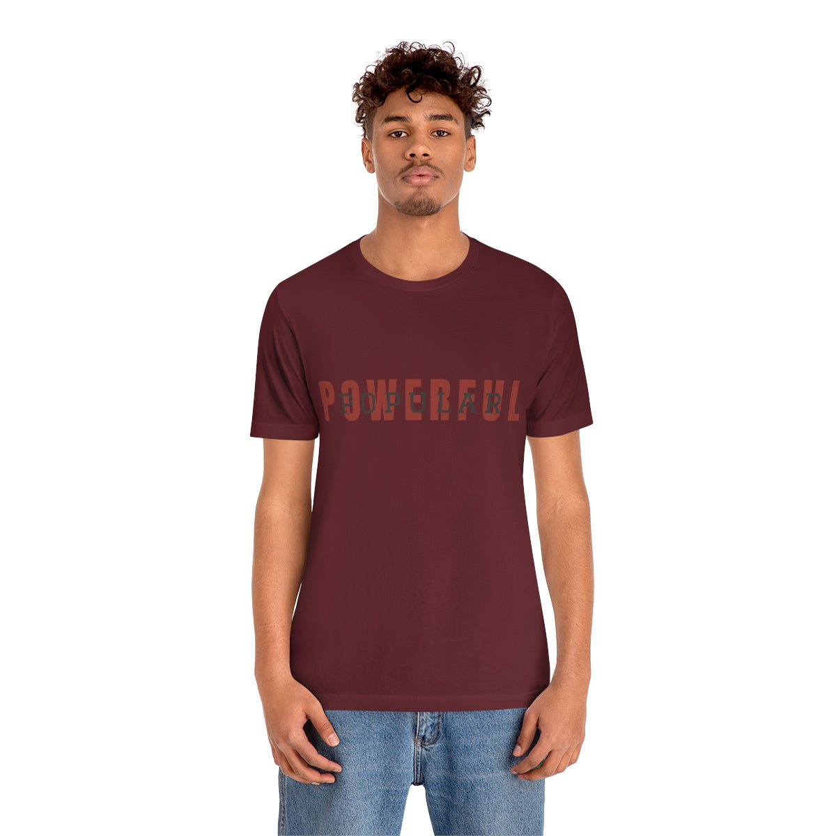 Powerful/Popular Logo Jersey Short Sleeve Tee