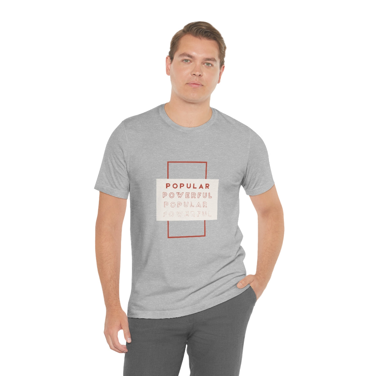 Popular/Powerful Jersey Short Sleeve Tee