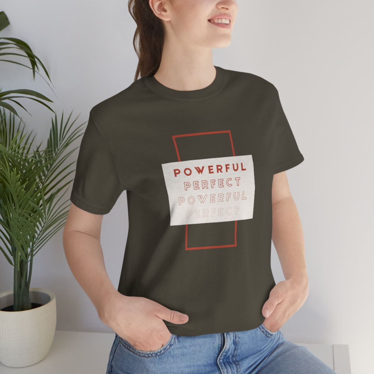 Powerful/Perfect Jersey Short Sleeve Tee