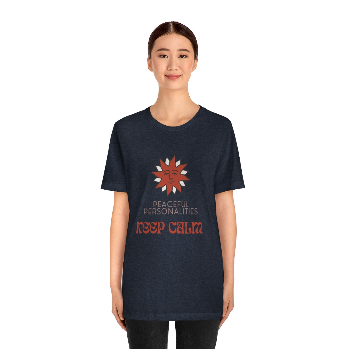 Keep Calm Jersey Short Sleeve Tee
