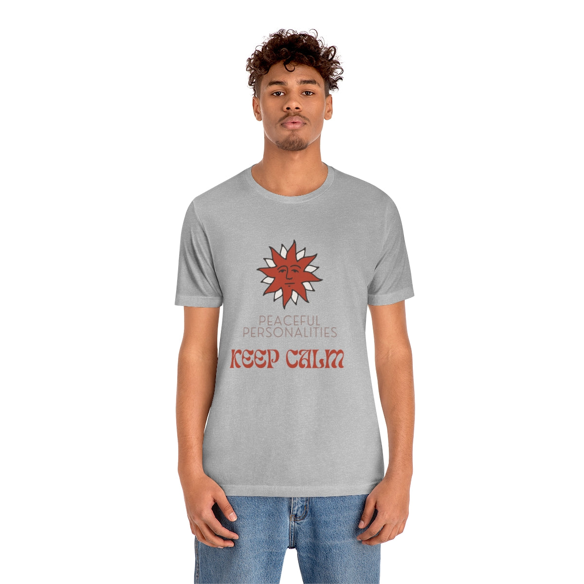 Keep Calm Jersey Short Sleeve Tee