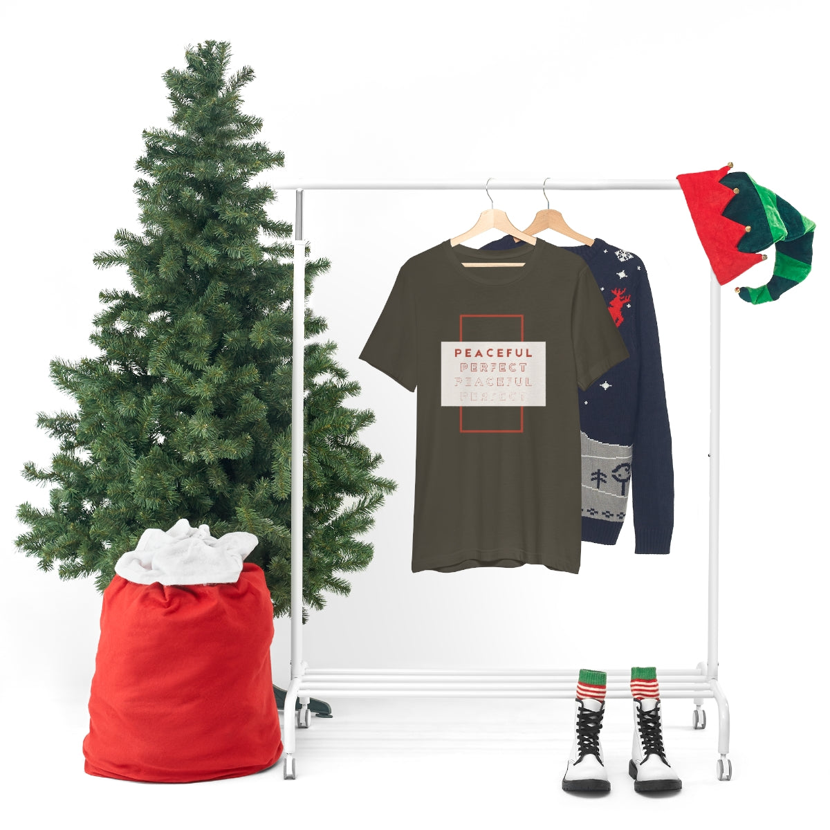 Peaceful/Perfect Jersey Short Sleeve Tee