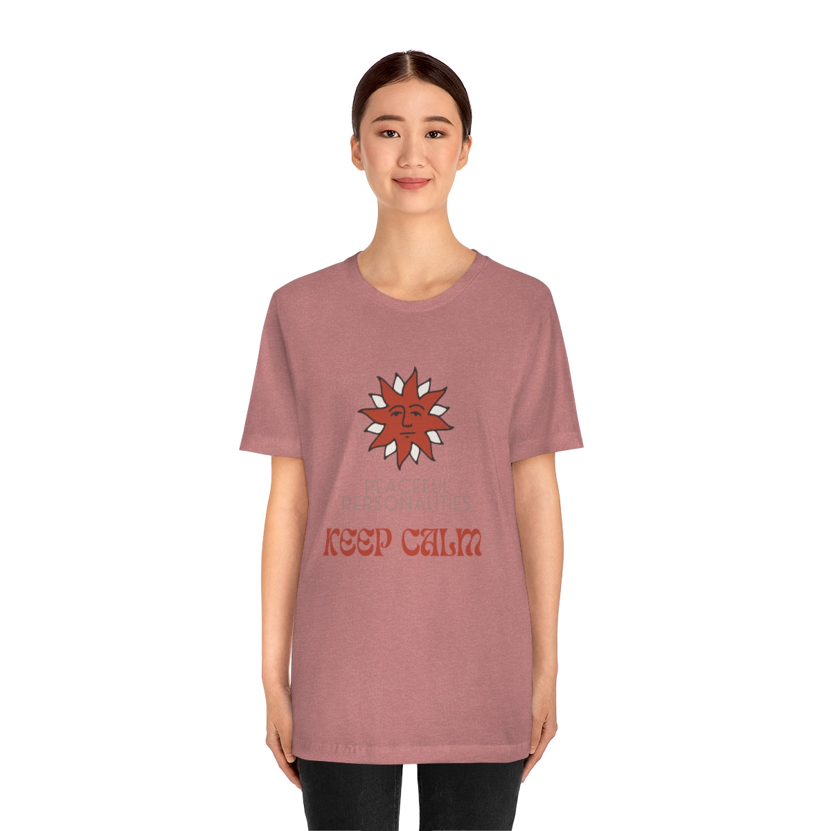Keep Calm Jersey Short Sleeve Tee