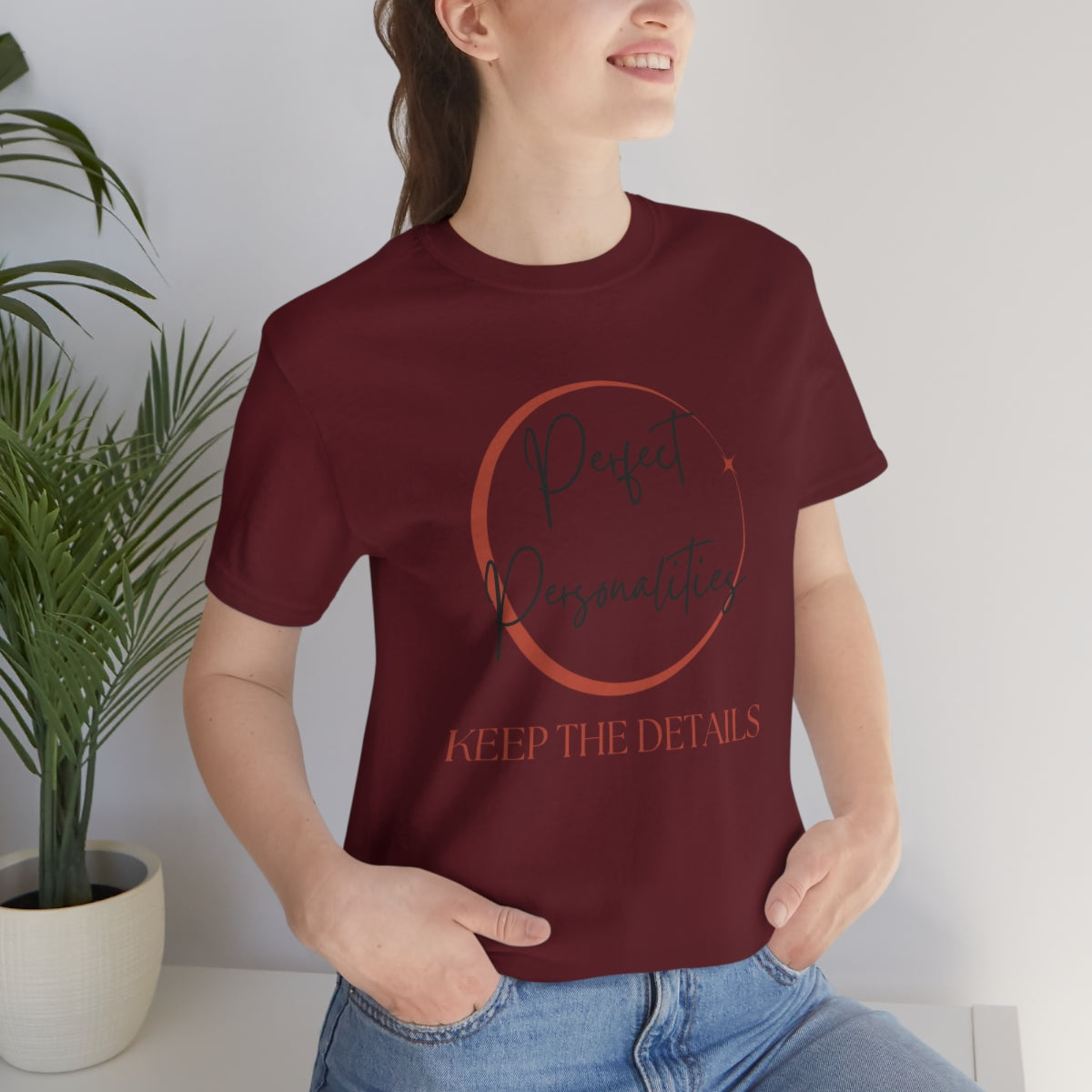 Keep The Details Jersey Short Sleeve Tee