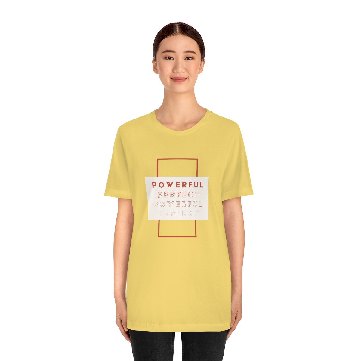 Powerful/Perfect Jersey Short Sleeve Tee