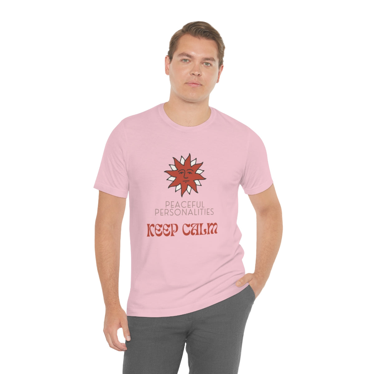 Keep Calm Jersey Short Sleeve Tee