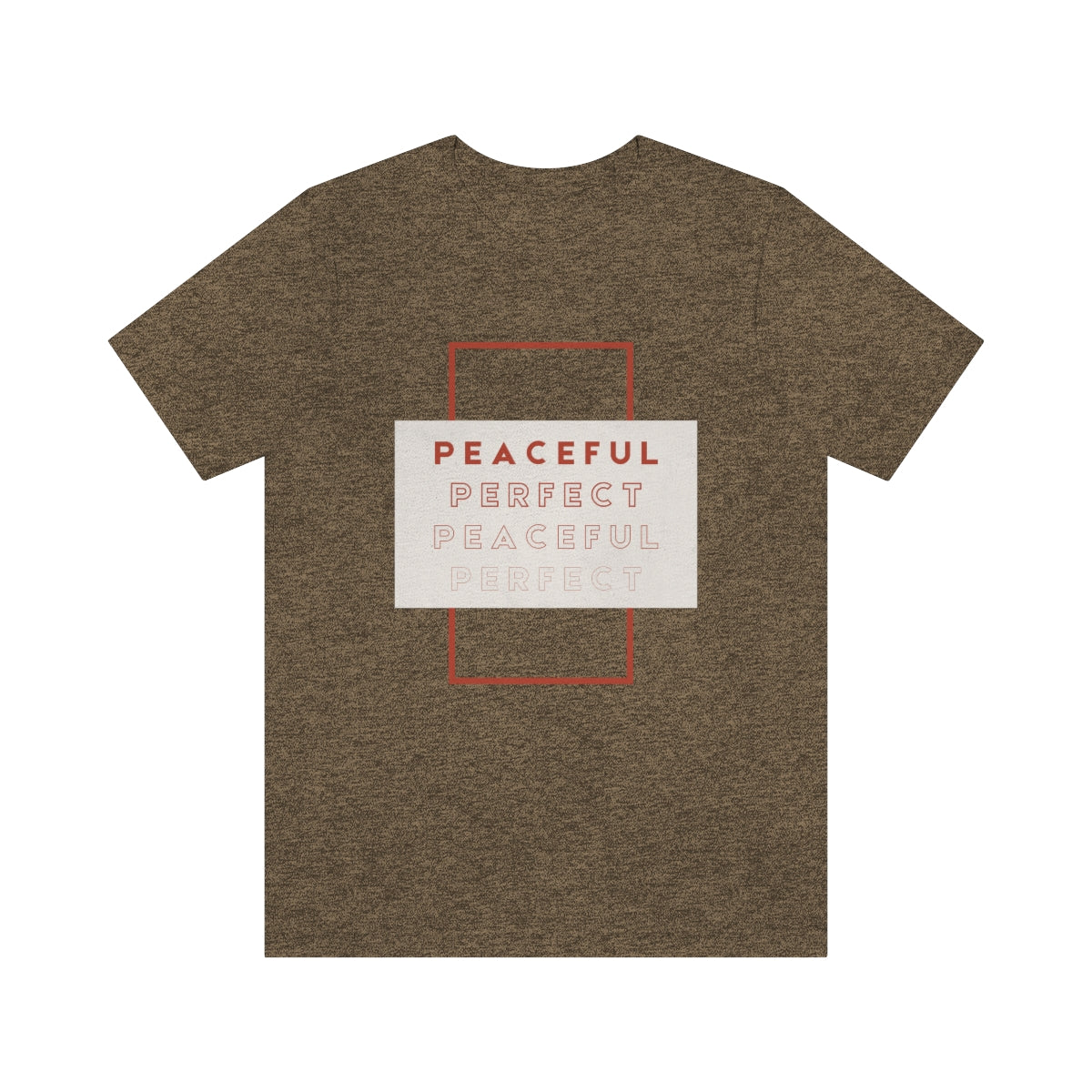 Peaceful/Perfect Jersey Short Sleeve Tee