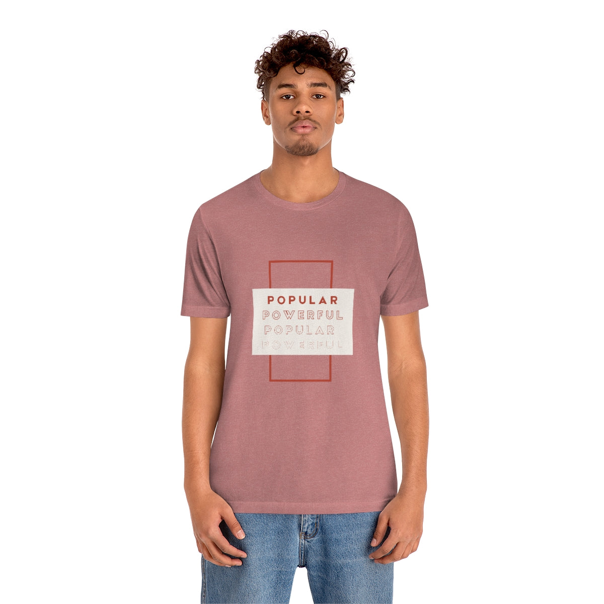 Popular/Powerful Jersey Short Sleeve Tee