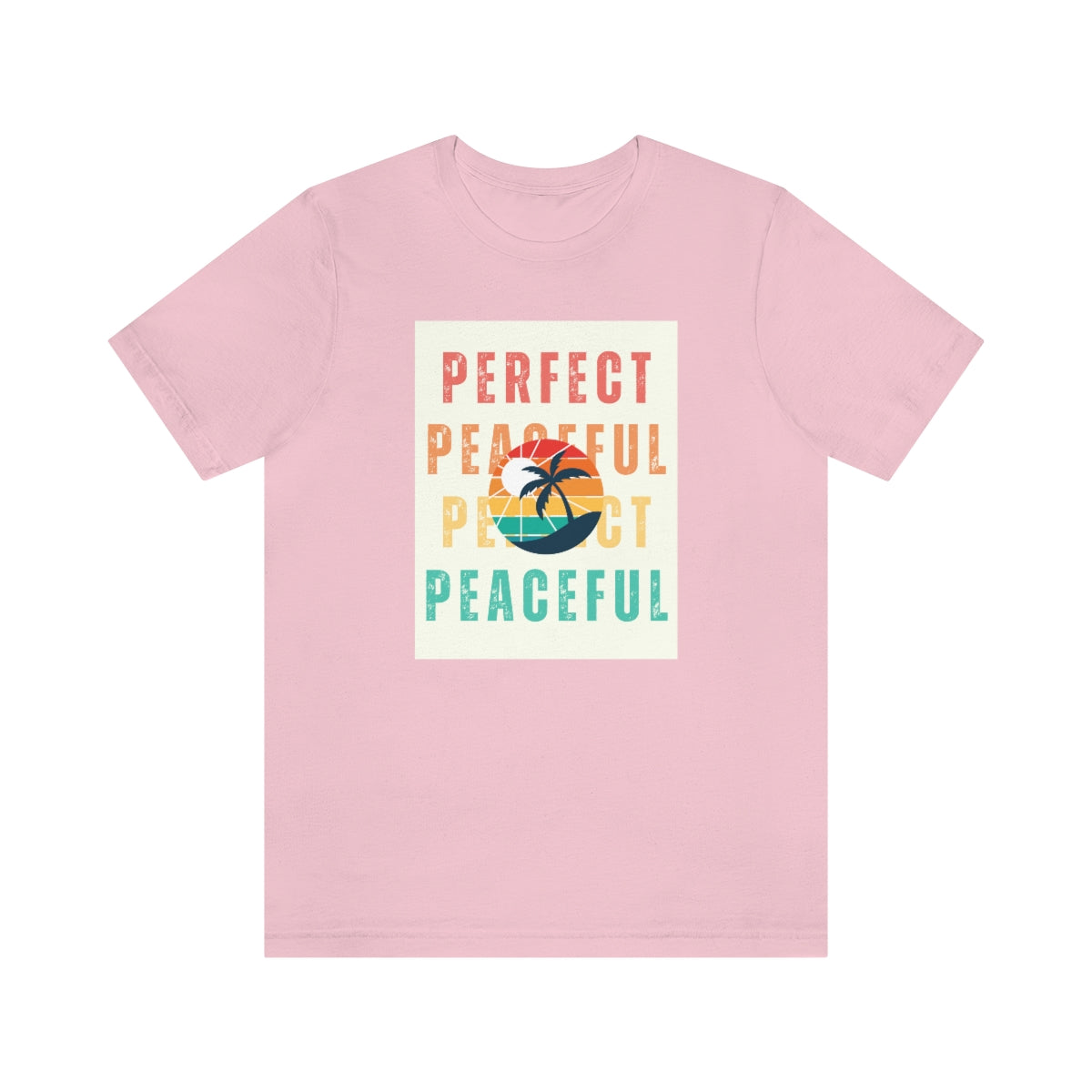 Perfect/Peaceful Unisex Jersey Short Sleeve Tee