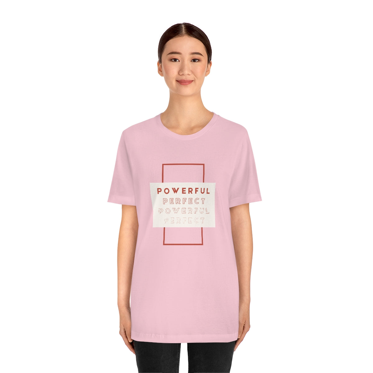 Powerful/Perfect Jersey Short Sleeve Tee