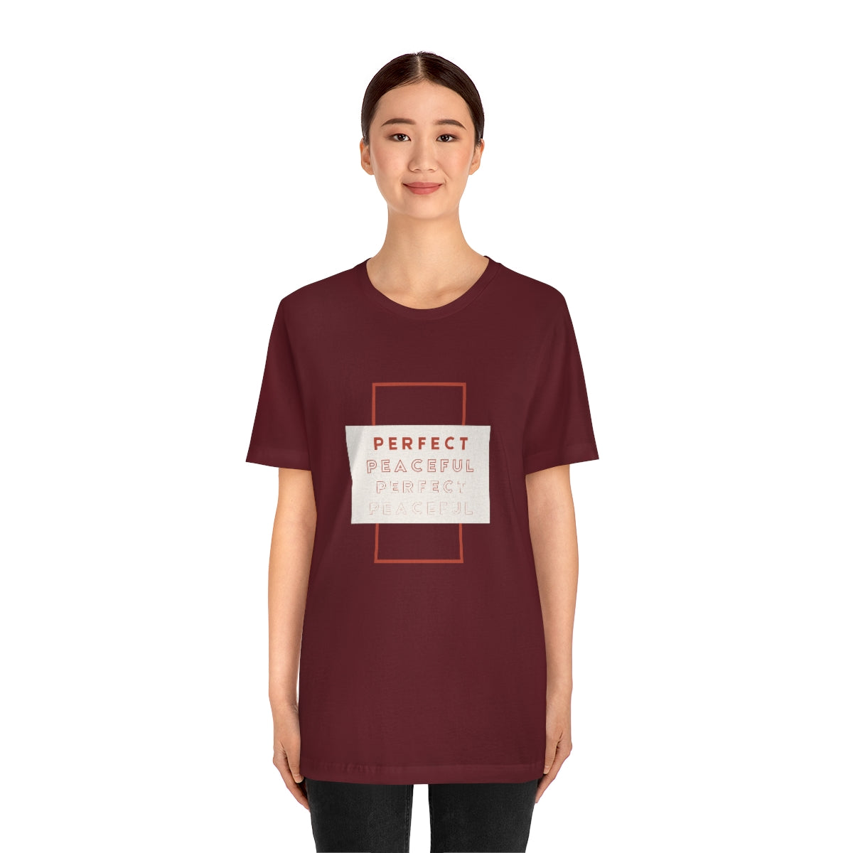 Perfect/Peaceful Jersey Short Sleeve Tee