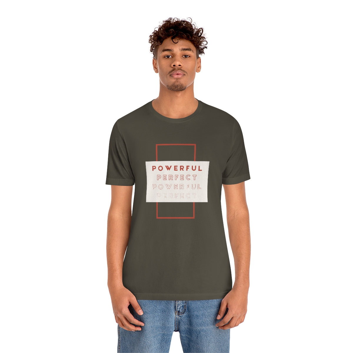 Powerful/Perfect Jersey Short Sleeve Tee