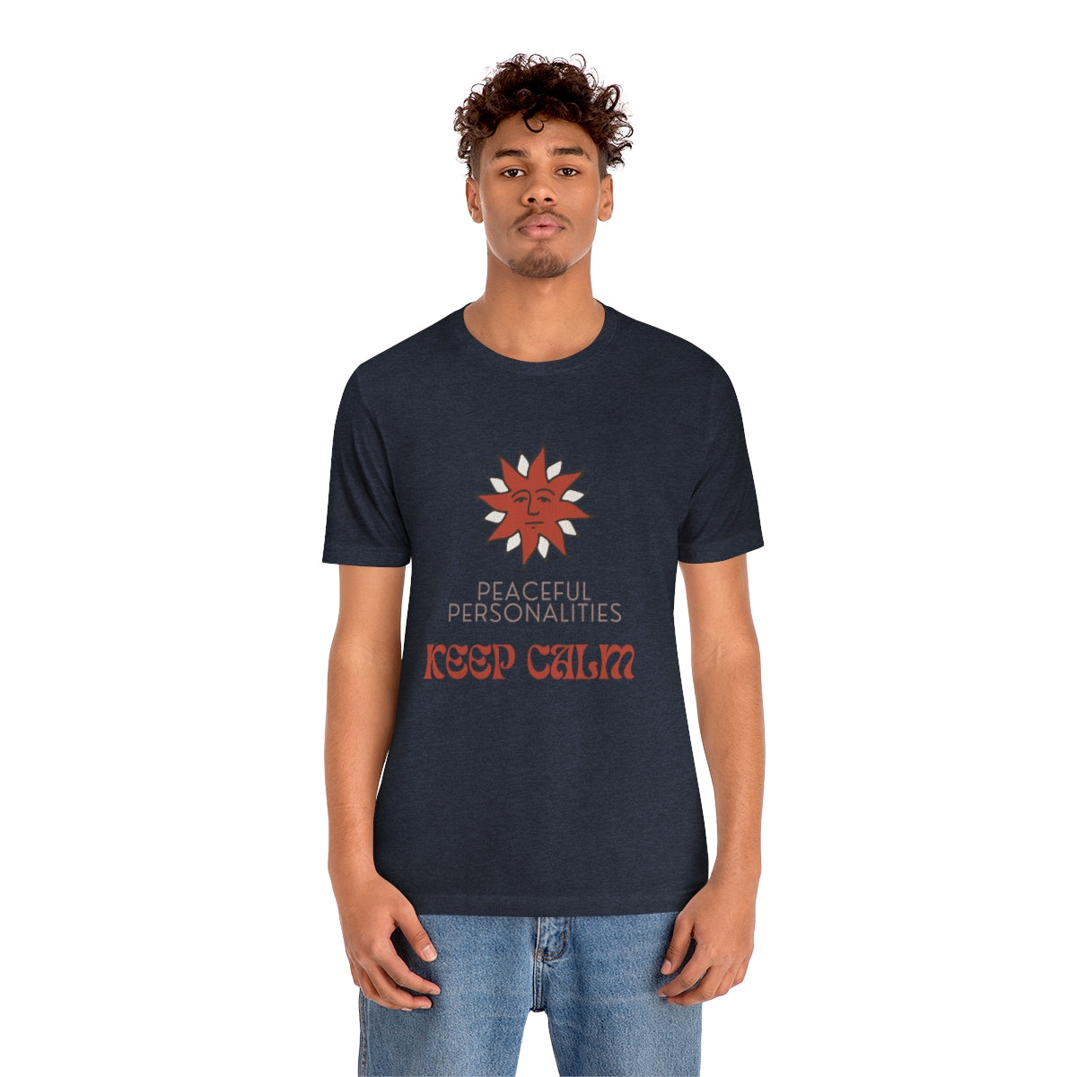Keep Calm Jersey Short Sleeve Tee