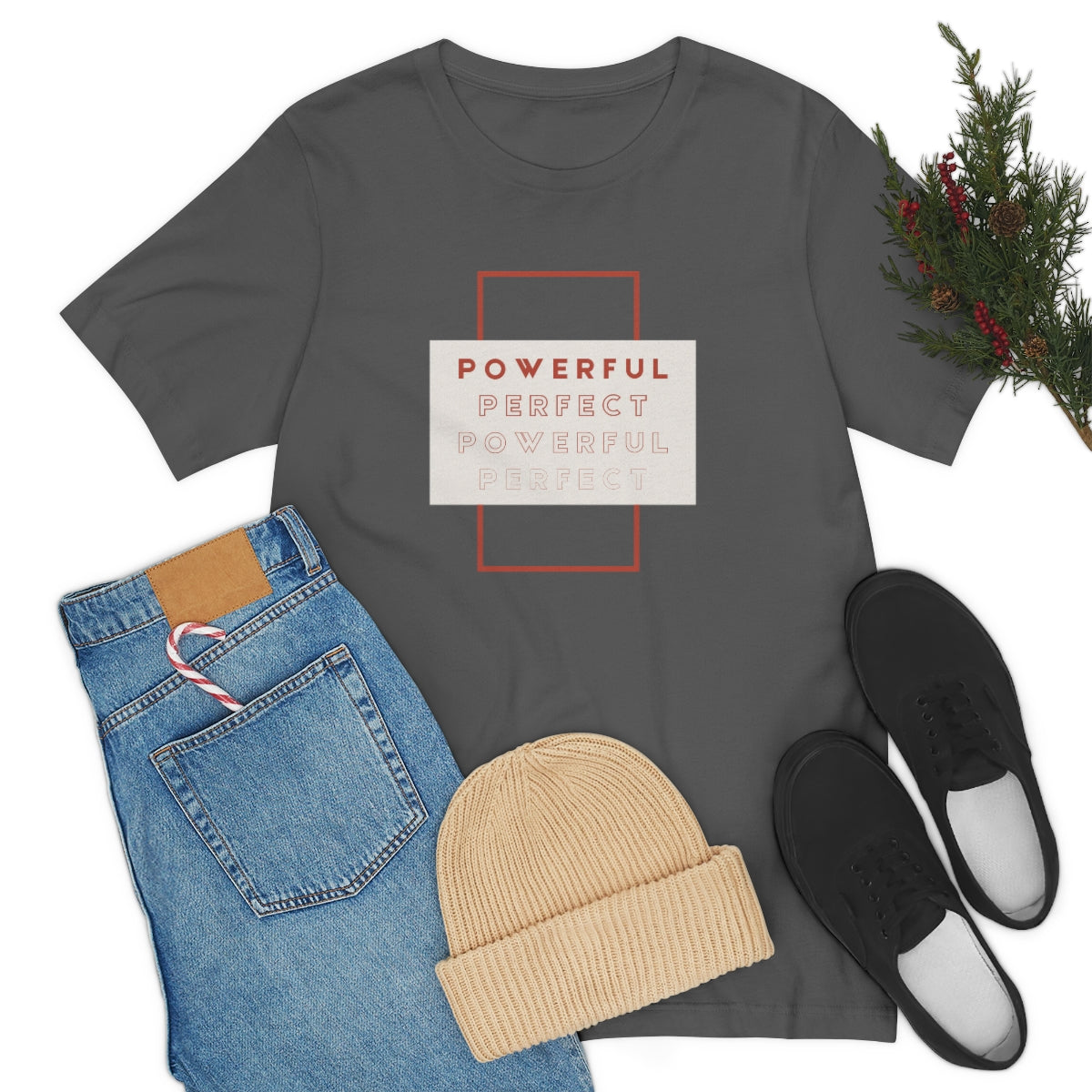 Powerful/Perfect Jersey Short Sleeve Tee