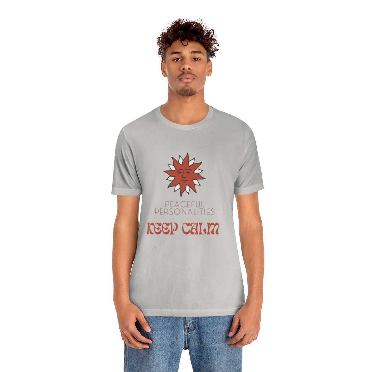 Keep Calm Jersey Short Sleeve Tee