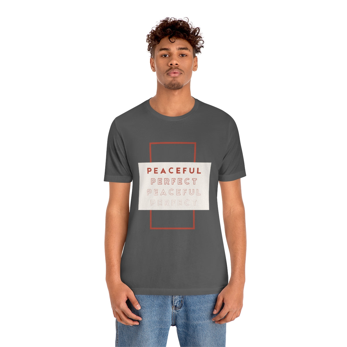 Peaceful/Perfect Jersey Short Sleeve Tee