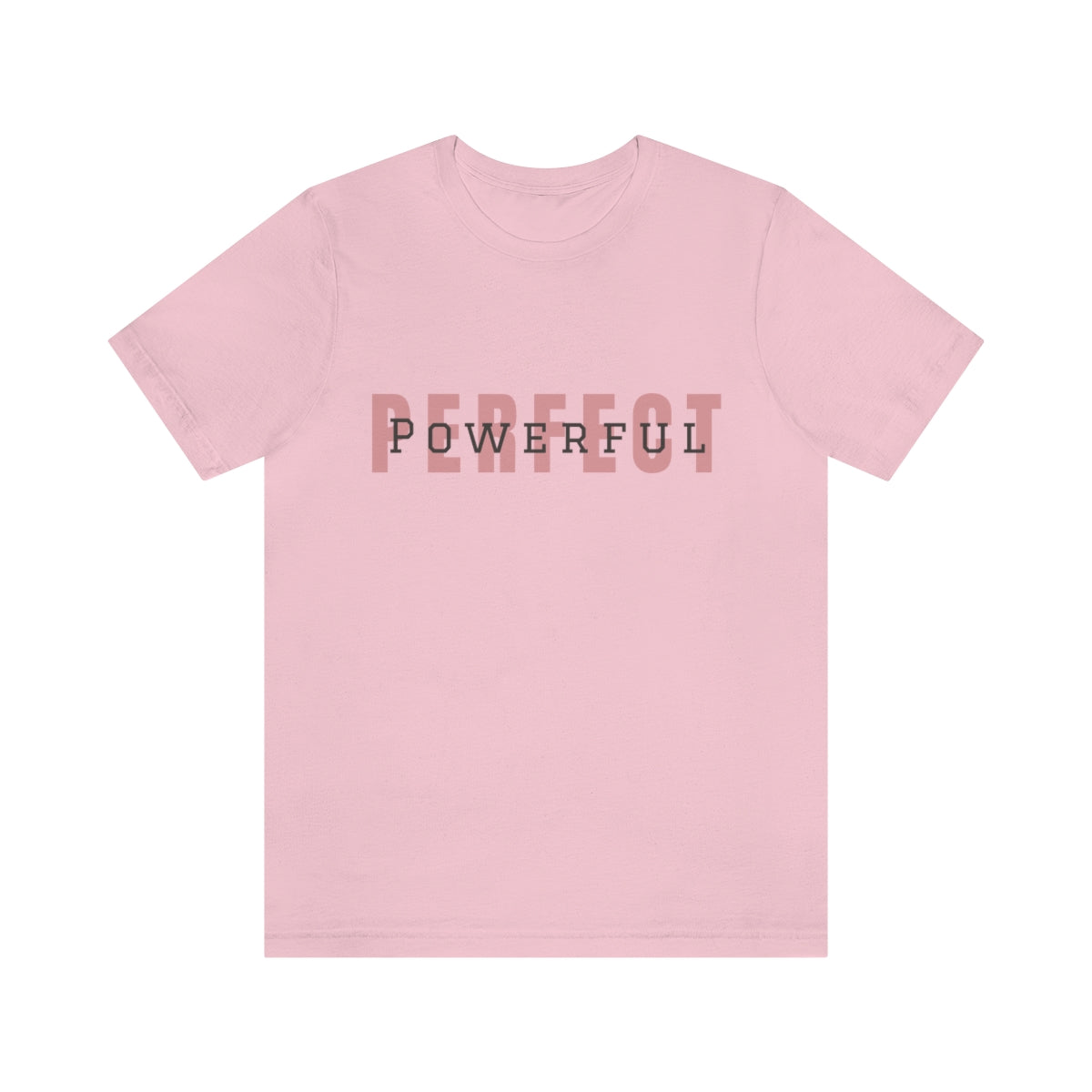 Perfect/Powerful Logo Jersey Short Sleeve Tee