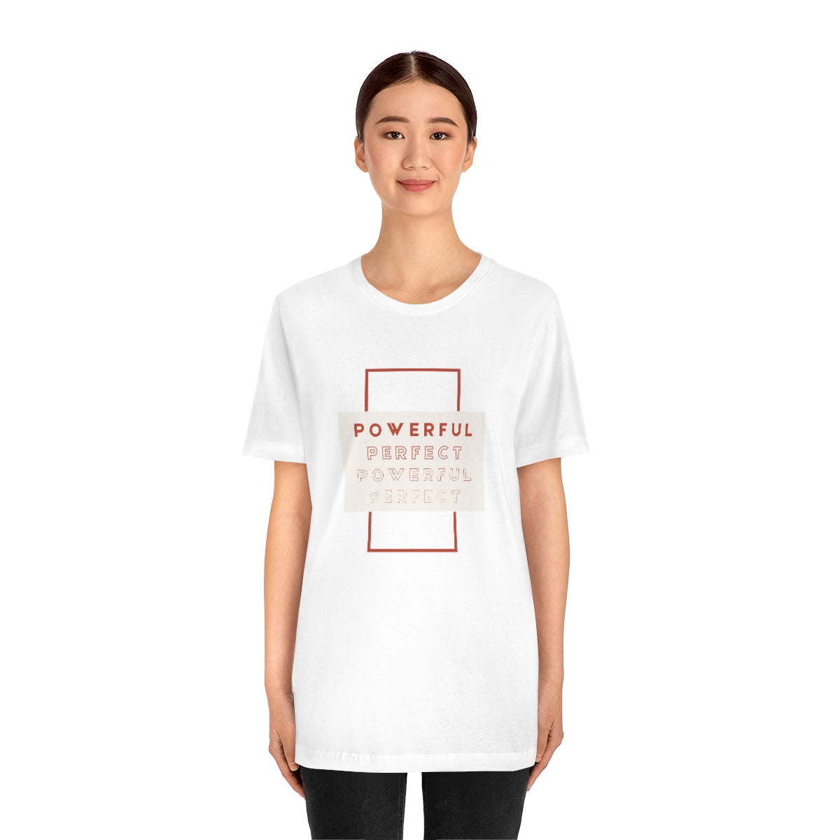 Powerful/Perfect Jersey Short Sleeve Tee
