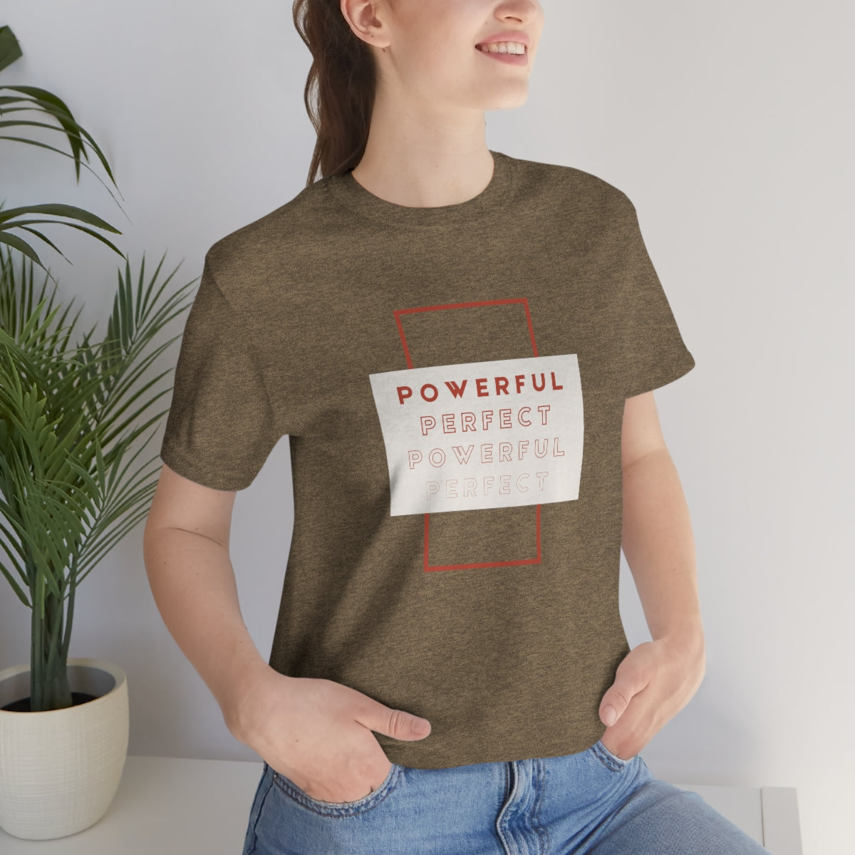 Powerful/Perfect Jersey Short Sleeve Tee