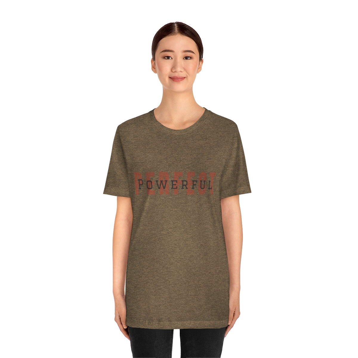 Perfect/Powerful Logo Jersey Short Sleeve Tee