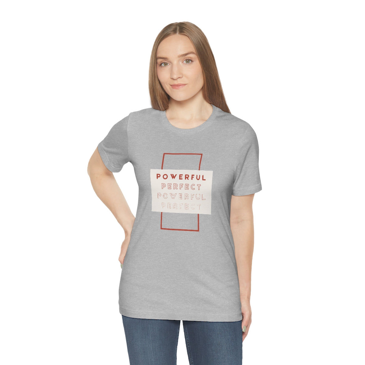 Powerful/Perfect Jersey Short Sleeve Tee