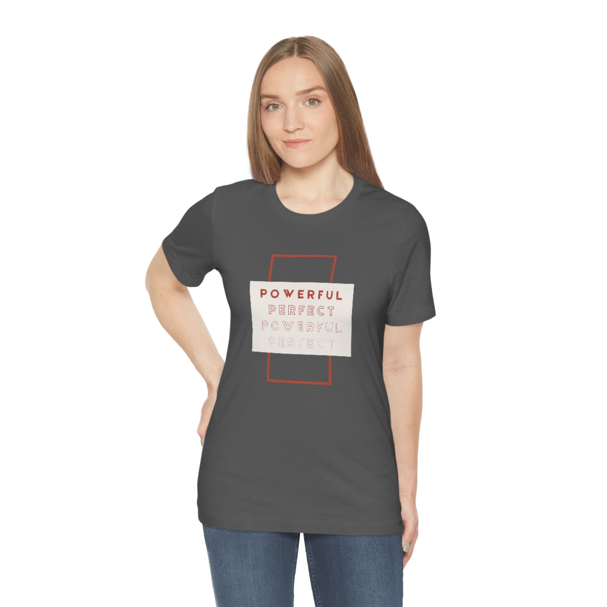 Powerful/Perfect Jersey Short Sleeve Tee