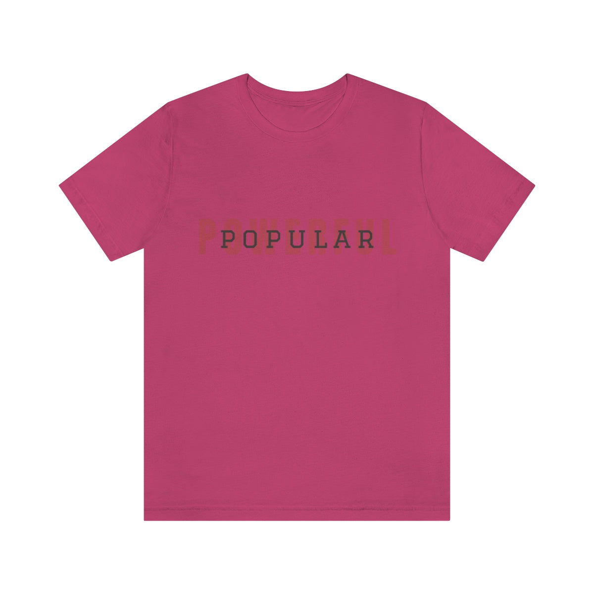 Powerful/Popular Logo Jersey Short Sleeve Tee