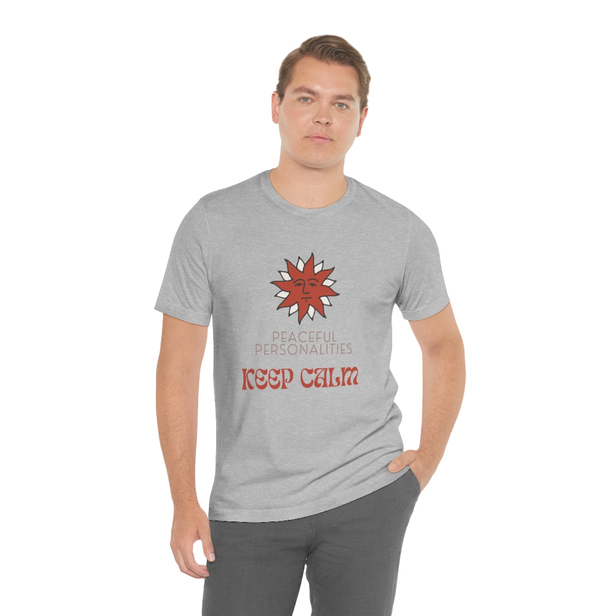 Keep Calm Jersey Short Sleeve Tee