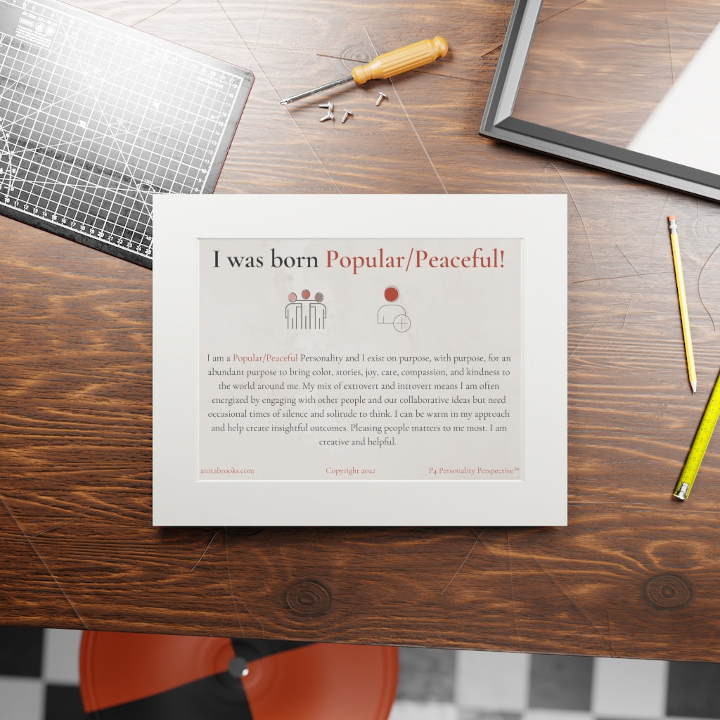 Popular/Peaceful Poster