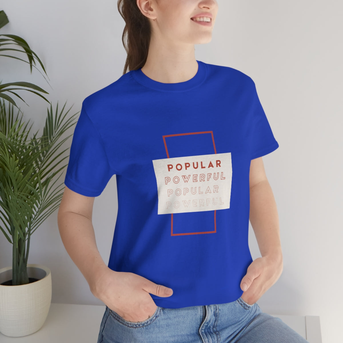 Popular/Powerful Jersey Short Sleeve Tee