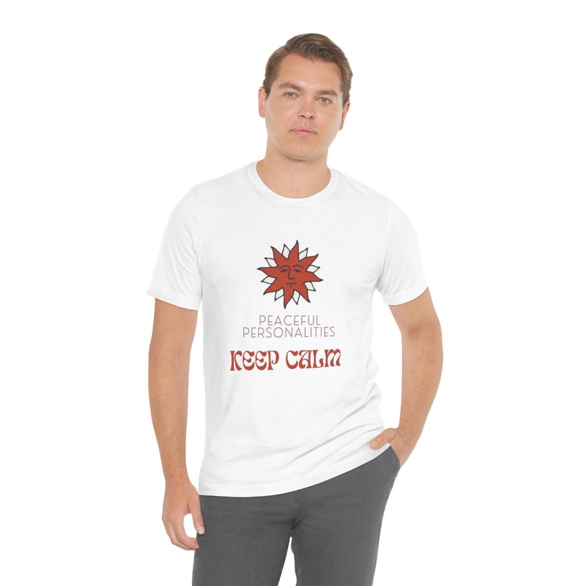 Keep Calm Jersey Short Sleeve Tee