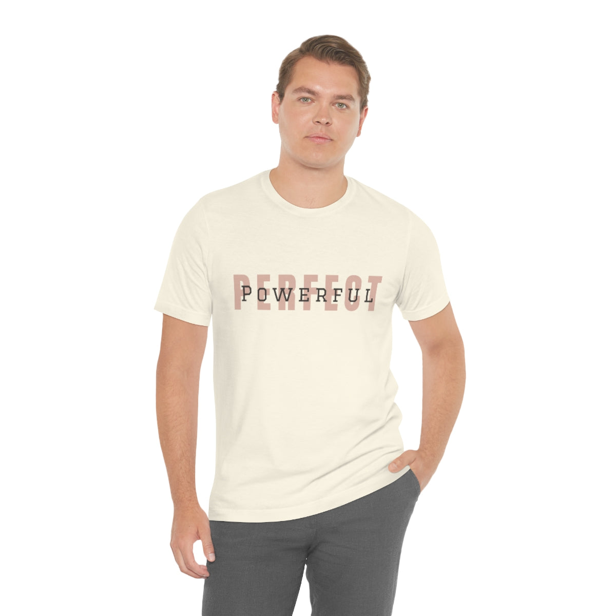 Perfect/Powerful Logo Jersey Short Sleeve Tee