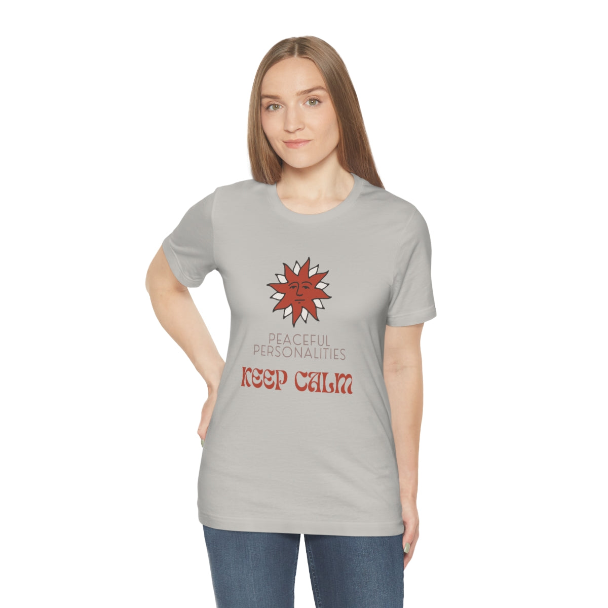 Keep Calm Jersey Short Sleeve Tee